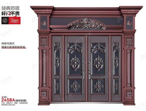 不锈钢烤漆大门系列