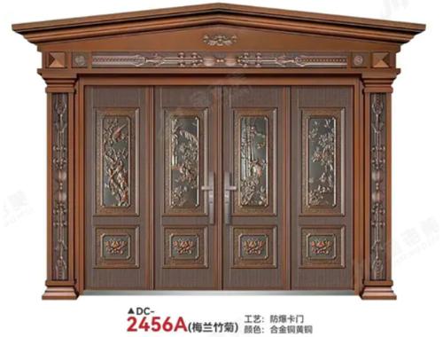 不锈钢烤漆大门系列