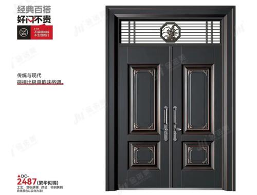 不锈钢烤漆大门系列